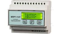 Терморегулятор МПРТ-112Т-KTY с датчиком температуры 1 кВт (DIN, цифровое управление)