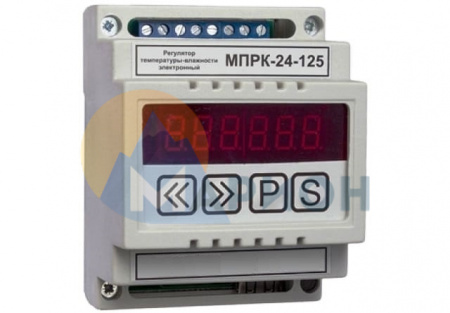 Регулятор температуры/влажности МПРК-24-125 1 кВт (DIN, цифровое управление)